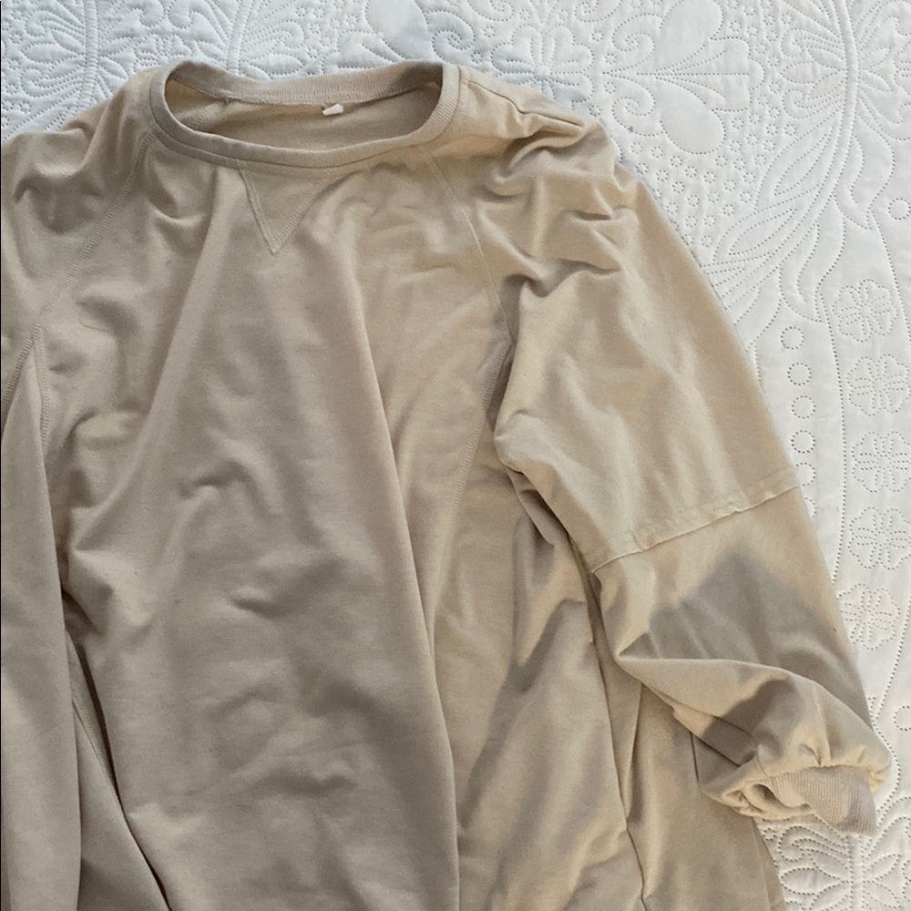 Men's Beige Sweater